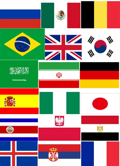 bandeiras dos países
